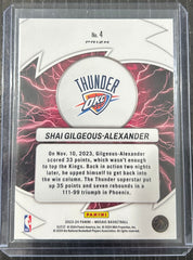 Shai Gilgeous- Alexander Thunder Road Green