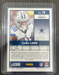2024 Score CeeDee Lamb Blue /100