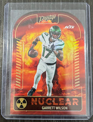 2024 Prestige Garrett Wilson Nuclear Die-Cut