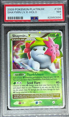 2009 Pokemon Platinum, Shaymin LV.X - Holo, #126, PSA 7