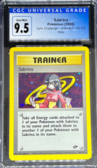 2000 Pokemon Gym Challenge, Sabrina - Holo, #20, CGC 9.5