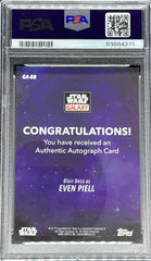 2021 Star Wars Galaxy, Blair Bess, Auto, #BB, PSA 9