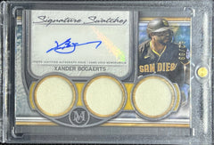 2023 Topps Museum Collection Baseball, Signature Swatches 92/99, Xander Bogaerts, #SWTRA-XB