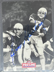 1992 Pro Line Football, Autograph, Jim Harbaugh, #2