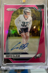 Cooper Dejean Rookie Pink Autograph