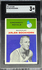 1961 Fleer Basketball, Arlen Bockhorn, #5, SGC 3