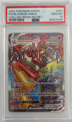 2021 Pokemon Sword & Shield Chilling Reign Fa/Blaziken Vmax Chilling Reign-Secret