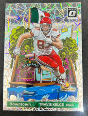 2023 Panini Donruss Optic Travis Kelce Downtown