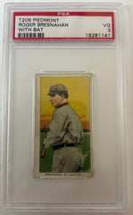1909-11 T206 Piedmont Roger Bresnahan With Bat