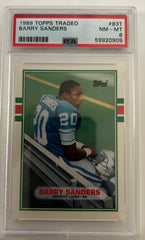 1989 Topps Traded Barry Sanders