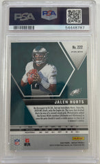2020 Panini Mosaic Jalen Hurts Reactive Orange
