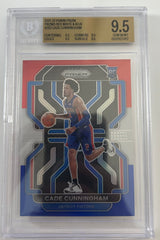 2021-22 Panini Prizm Red White & Blue Cade Cunningham