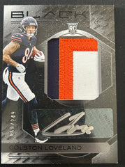 2025 Panini Black Colston Loveland Patch Autograph