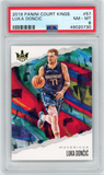 2019 Panini Court Kings Luka Doncic #57 NM-MT PSA 8 Front