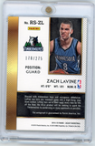 2014-15 Panini Select Zach Lavine #RS-ZL Autograph 170/275