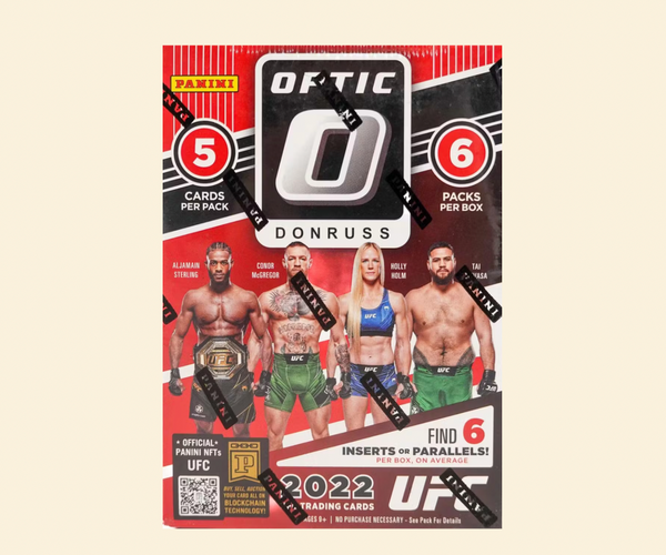 thumbnail image 2 of 2022 Panini UFC Donruss Optic Blaster Pack – 5 Cards, Mixed Martial Arts Trading Cards 2 of 4