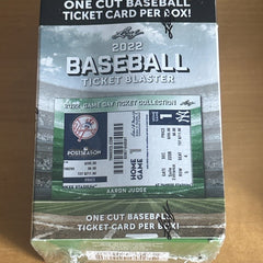 2022 Leaf Baseball Ticket Blaster Box - 1 Ticket Card / Box