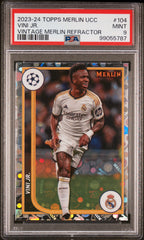 2023-24 Topps Merlin Uefa Club Competitions Vini Jr. Vintage Merlin Refractor