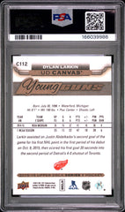 2015 Upper Deck Canvas Dylan Larkin PSA 10 #C112