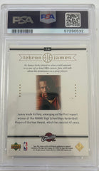 2003 Upper Deck LeBron James Box Set LeBron James #14 PSA 9