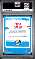 2023 Panini Donruss Optic Puka Nacua Purple Shock PSA 10 #238