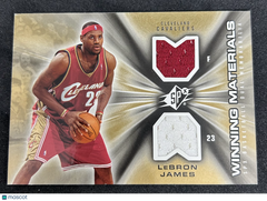 2007 Upper Deck SPx Winning Materials LeBron James #WM-LJ Dual Jersey Game-Used Memorabilia