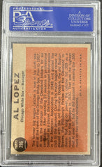 1962 Topps Al Lopez #286 PSA 8