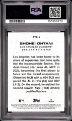 2024 Topps City To City Shohei Ohtani PSA 10 #CTC1