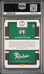 2017 Panini Donruss Optic The Rookies Jayson Tatum #3 PSA 10