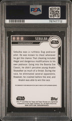 2023 Topps Chrome Star Wars Lewis Macleod #62 PSA 9