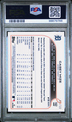 2022 Topps Chrome Casey Mize #162 Gold Wave Refractor PSA 10