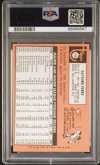 1969 Topps Gaylord Perry #485 Last Name In Yellow PSA 7