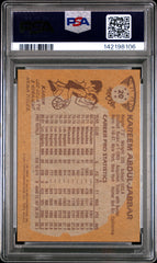 1981 Topps Kareem Abdul-Jabbar #20 PSA 8