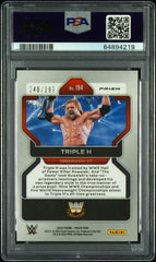 2022 Panini Prizm WWE Triple H #194 Red PSA 9