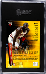 1997 Topps Finest Michael Jordan #271 Bronze SGC 8