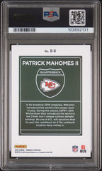2023 Panini Donruss Downtown! Patrick Mahomes II #D6 PSA 9
