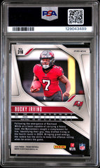 2024 Panini Prizm Bucky Irving #316 Orange Ice PSA 10