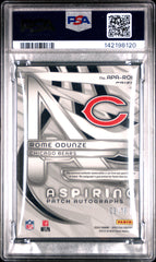 2024 Panini Spectra Aspiring Patch Autographs Rome Odunze #APAROE Meta PSA 10