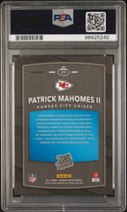 2017 Panini Donruss Optic Patrick Mahomes II #177 Red Yellow PSA 9