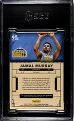 2016 Panini Gold Standard Jamal Murray #206 Rookie Jersey Autograph SGC 9.5