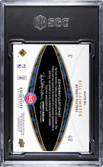 2008 Upper Deck Exquisite Collection Bill Laimbeer #AUTO-BL Autograph SGC 8.5 Auto 10