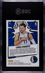 2020 Donruss Optic Luka Doncic #13 My House! Purple Prizm SGC 9.5