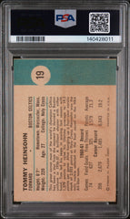 1961 Fleer Tommy Heinsohn #19 ST PSA 8