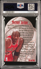 1995 Metal Maximum Metal Michael Jordan #4 PSA 9