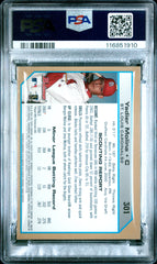 2004 Bowman Yadier Molina #301 Gold PSA 7