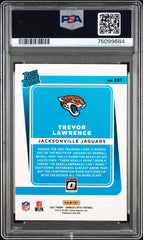 2021 Panini Donruss Optic Trevor Lawrence #201 PSA 10