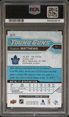 2016 Upper Deck Auston Matthews #201 PSA 10