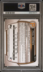 2023 Bowman Draft Paul Skenes #BDC14 Chrome Refractor PSA 9