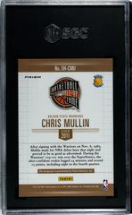 2021 Panini Impeccable Chris Mullin #SH-CMU Spectra Hall Of Fame SIG. SGC 9.5 Auto 10