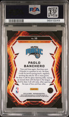 2023 Panini Obsidian Volcanix Paolo Banchero #16 PSA 9